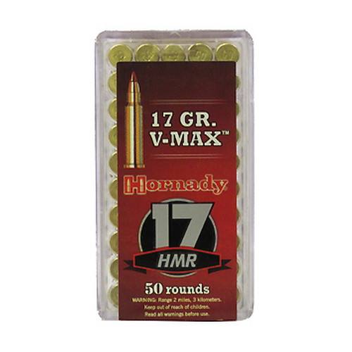 Hornady Varmint Express Rimfire Hornady Magnum Rimfire Grain V MAX Rimfire Ammunition