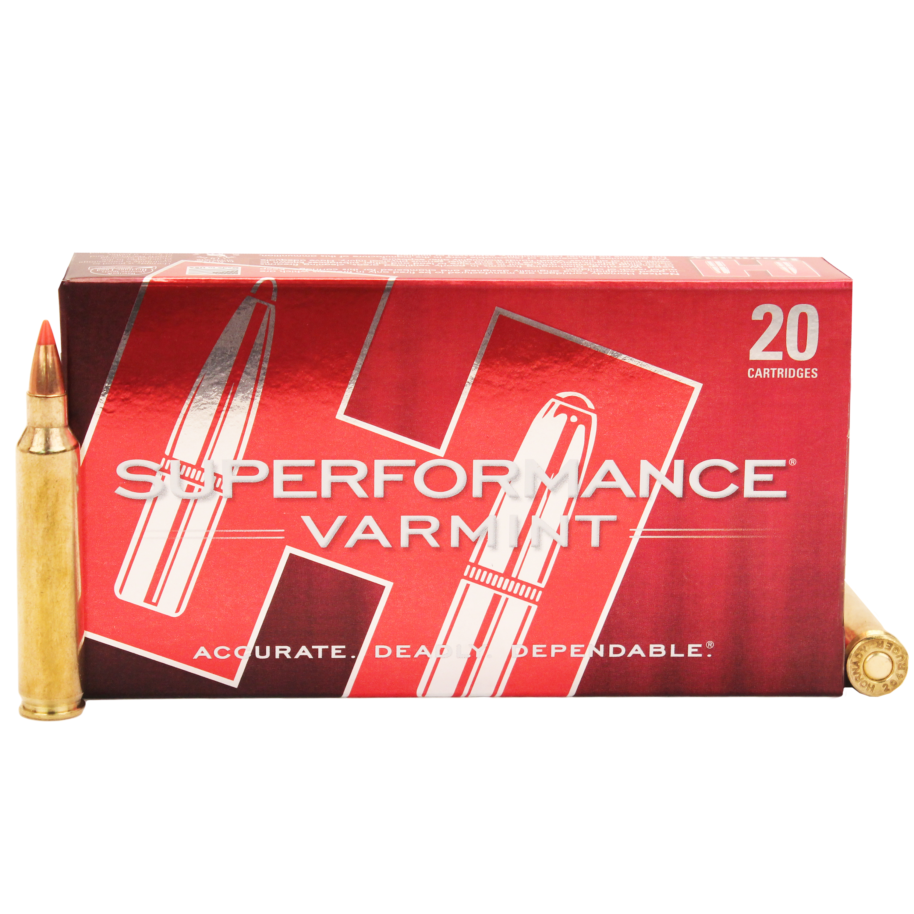 Hornady Superformance .204 Ruger 32 Grain V-MAX Centerfire Rifle Ammunition