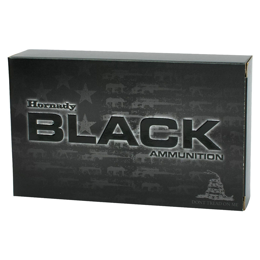 Hornady BLACK .223 Remington 75 Grain Boat-Tail Hollow Point Match Centerfire Rifle Ammunition