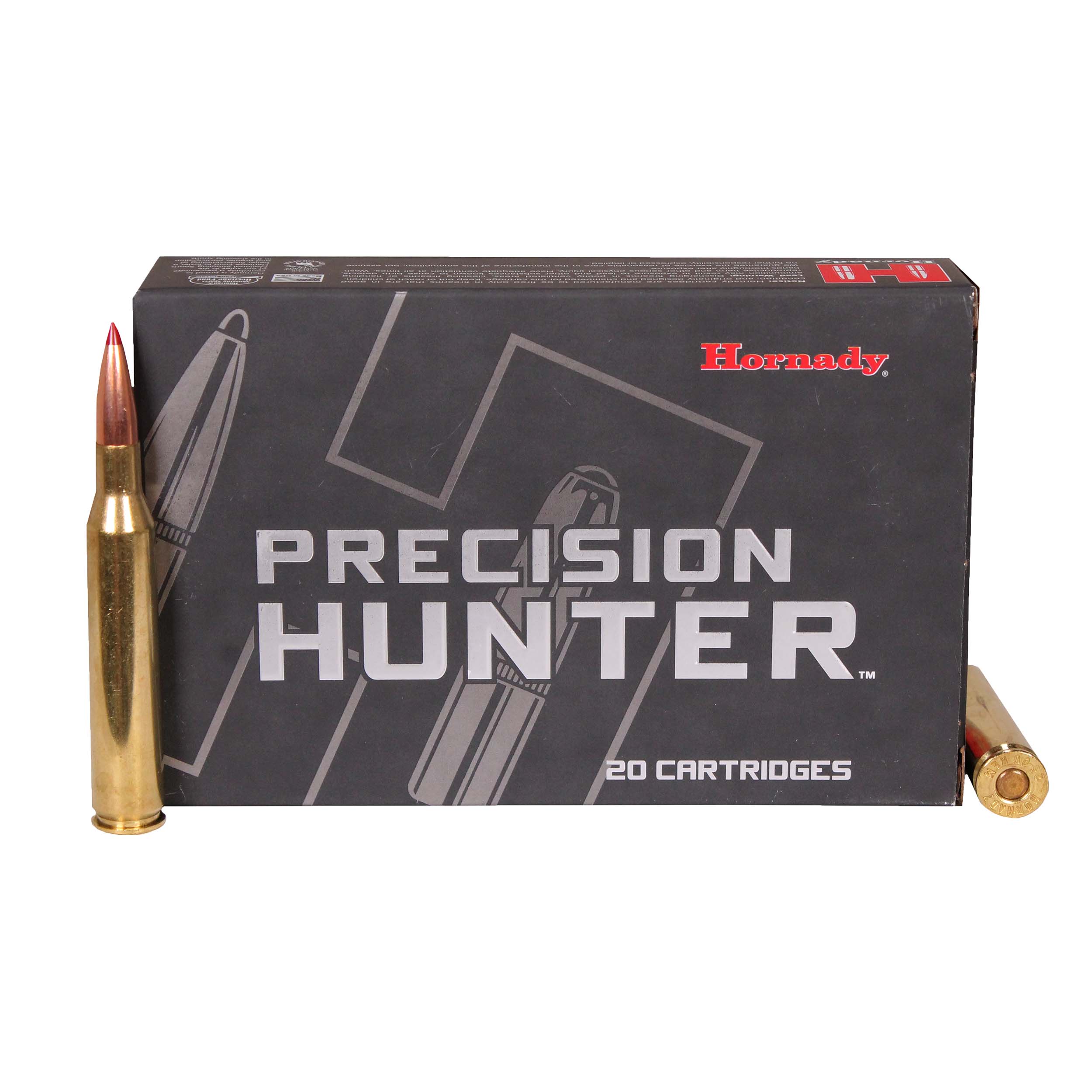 Hornady Precision Hunter .25-06 Remington 110 Grain Extremely Low Drag - eXpanding Centerfire Rifle Ammunition