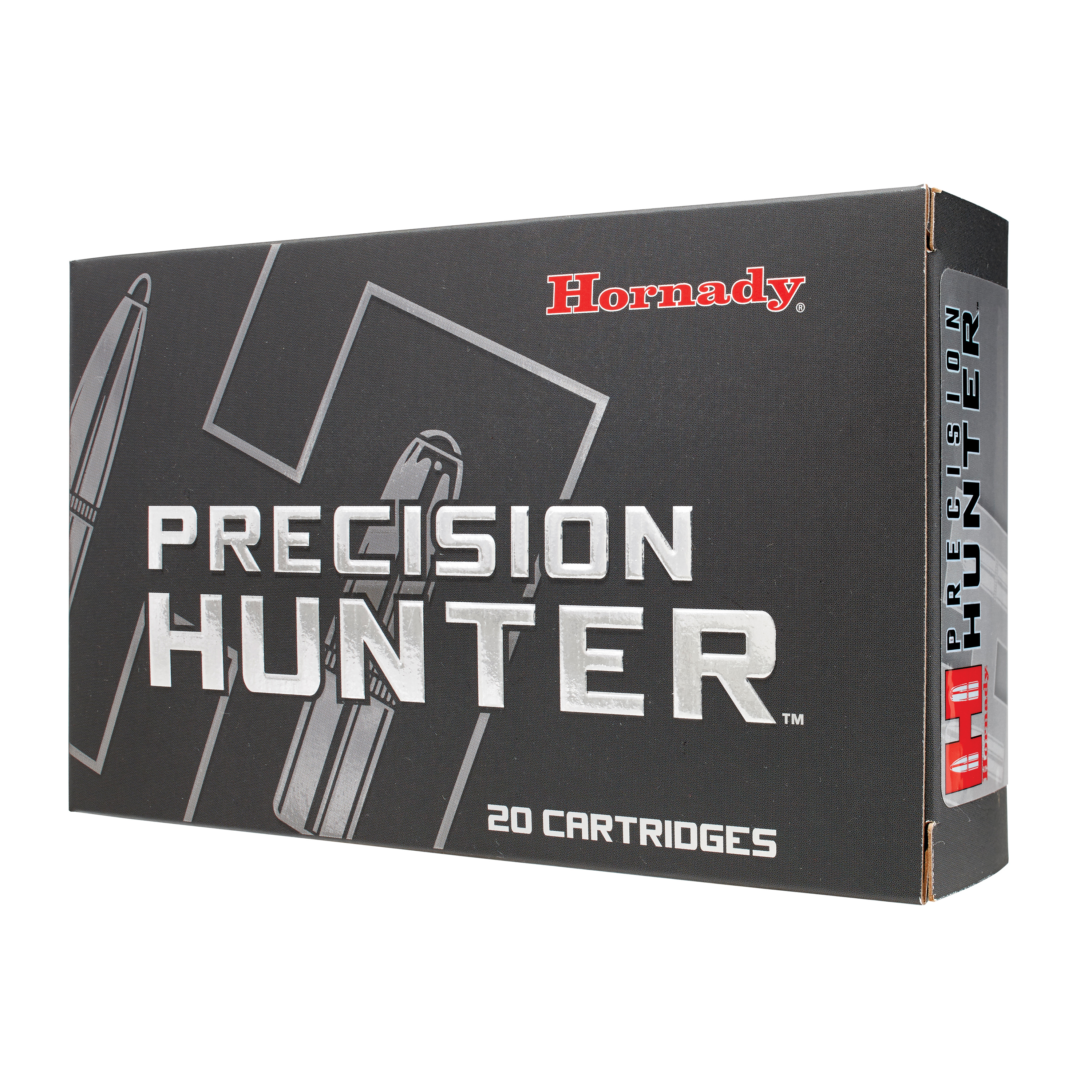 Hornady Precision Hunter .280 Remington Ackley Improved 162 Grain Extremely Low Drag - eXpanding Centerfire Rifle Ammunition