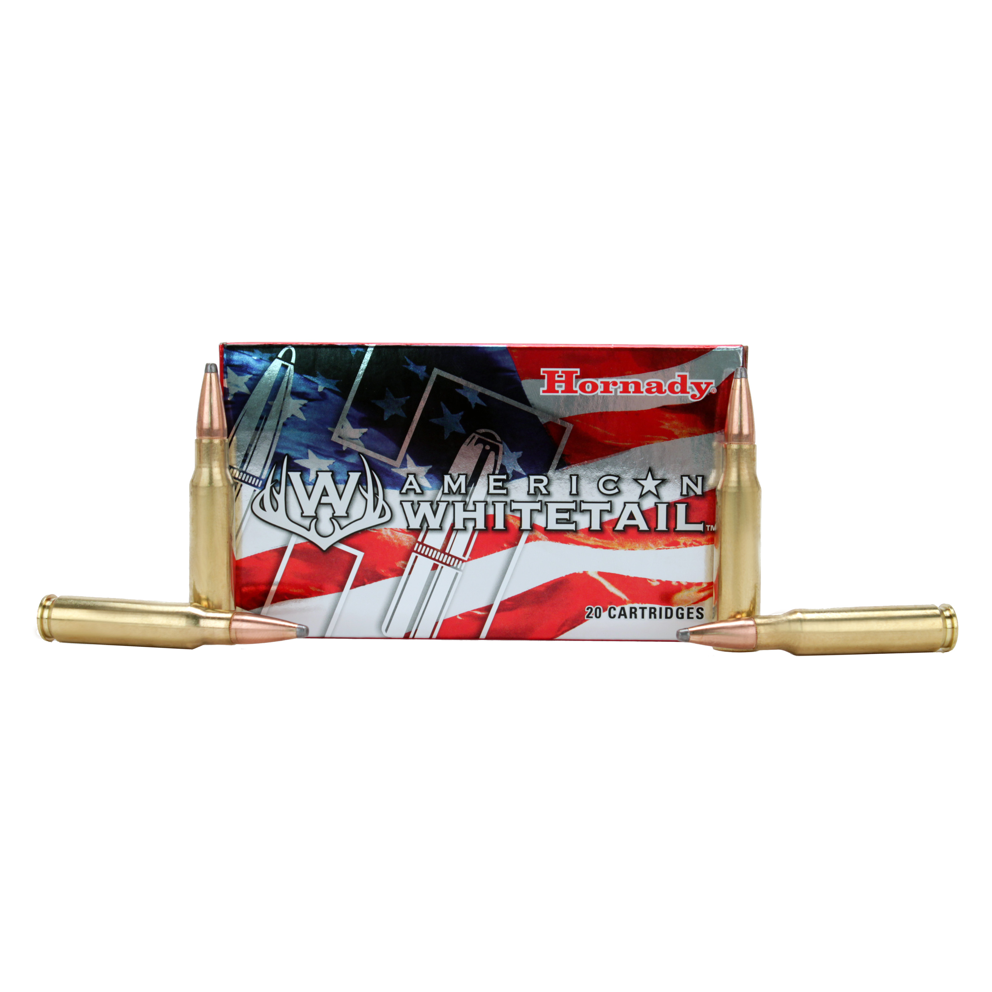 Hornady American Whitetail .308 Winchester 150 Grain InterLock SP Centerfire Rifle Ammunition