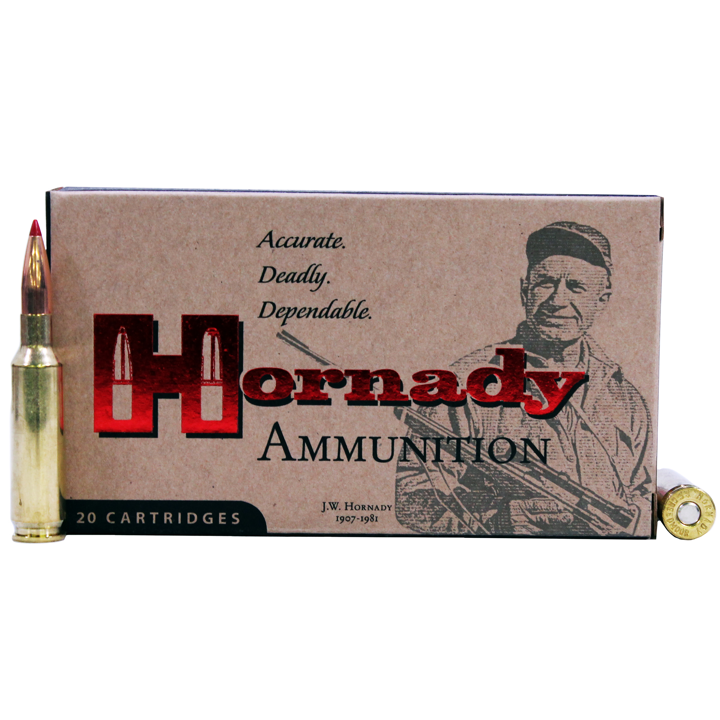 Hornady Match 6.5mm Creedmoor 120 Grain Extremely Low Drag Match Centerfire Rifle Ammunition