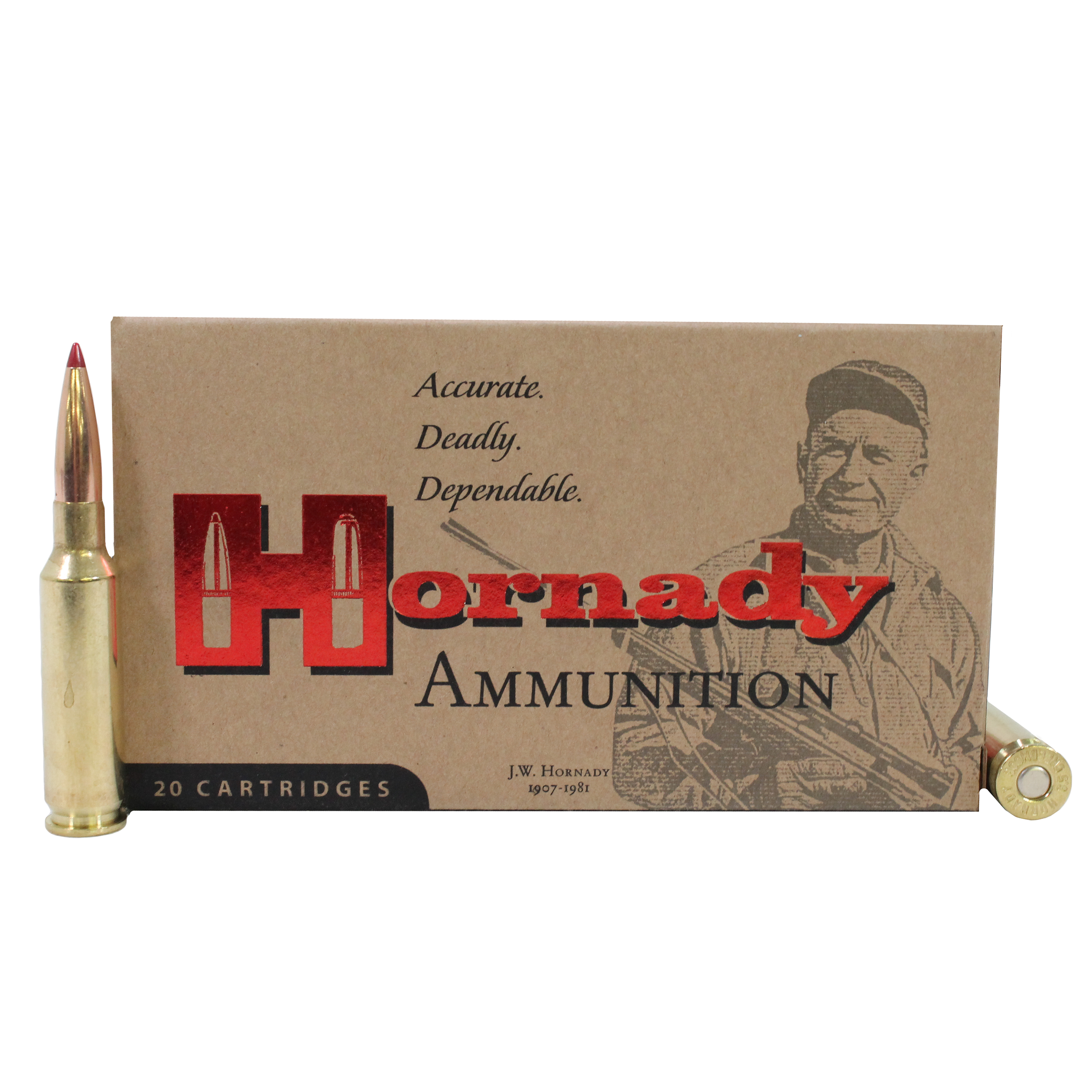 Hornady Match 6.5mm Creedmoor 147 Grain Extremely Low Drag Match Centerfire Rifle Ammunition