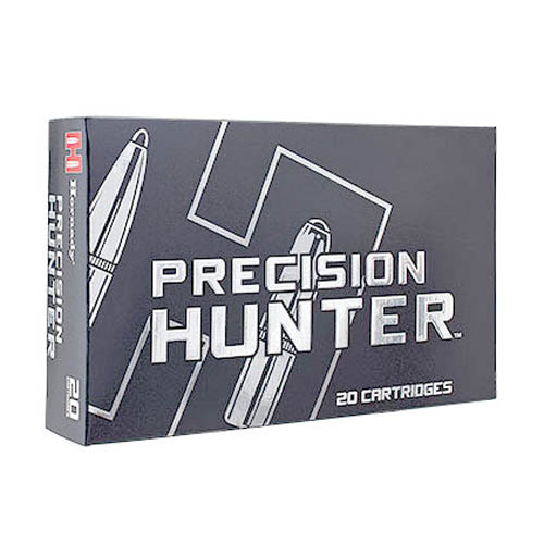 Hornady Precision Hunter 7mm Remington Magnum 162 Grain Extremely Low Drag - eXpanding Centerfire Rifle Ammunition