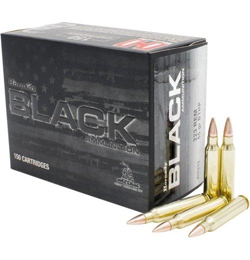 Hornady Black Rifle Ammunition .223 55gr BTHP 3240 fps