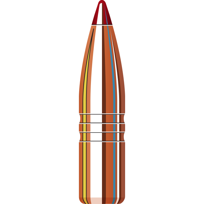 Hornady CX .25/.257 Caliber 90 Grain Copper Solid Centerfire Rifle Bullets