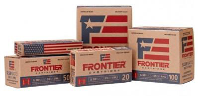 Hornady Frontier Rifle Ammunition .223 Rem 55 gr HP-MATCH 3240 fps