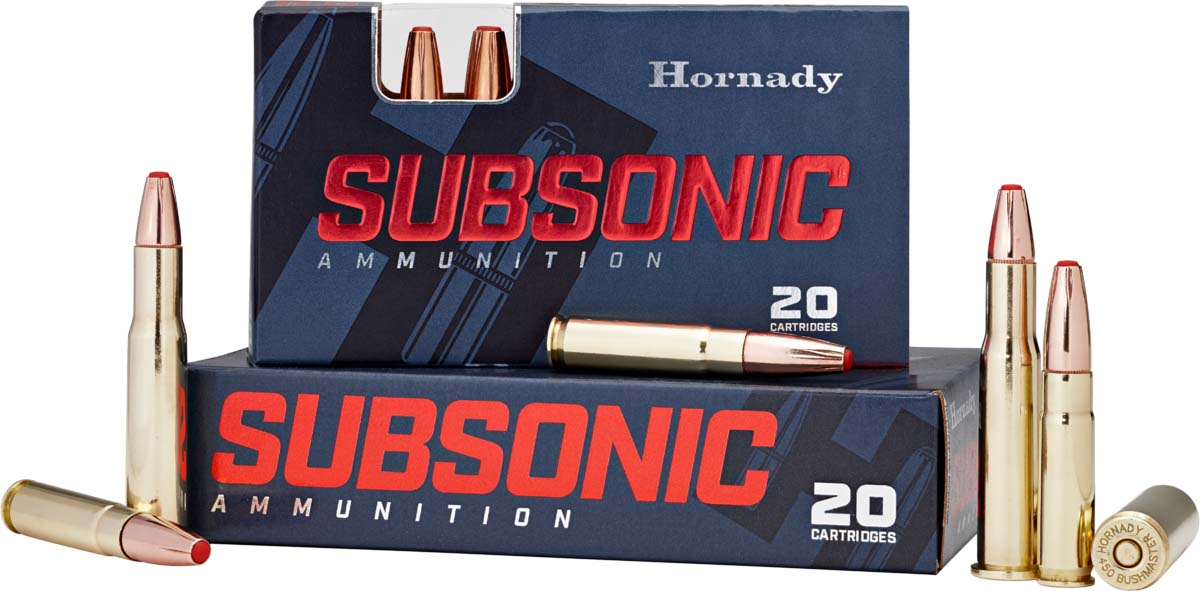 Hornady Subsonic .45-70 Government 410 Grain Subsonic eXpanding Centerfire Rifle Ammunition