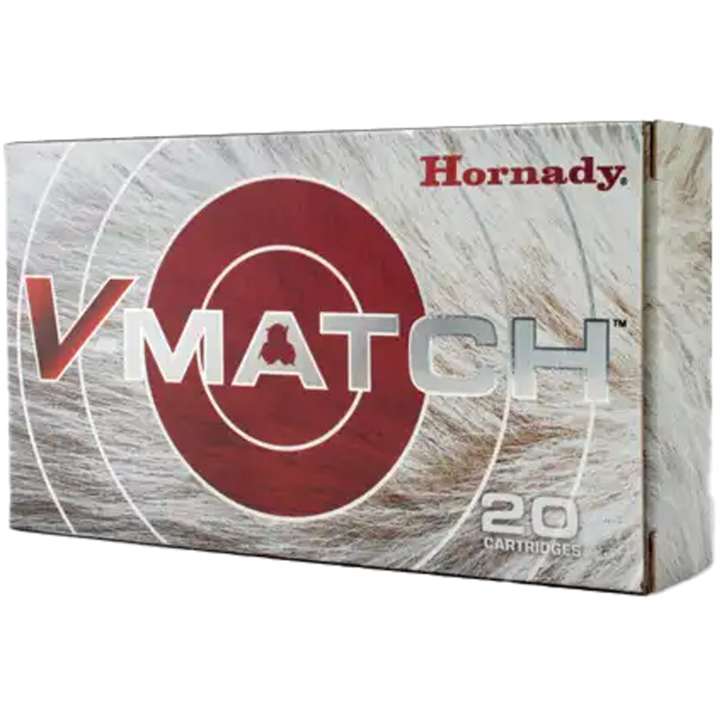 Hornady V-match 6mm Cm 80 Grain Eld-Vt Rifle Ammunition