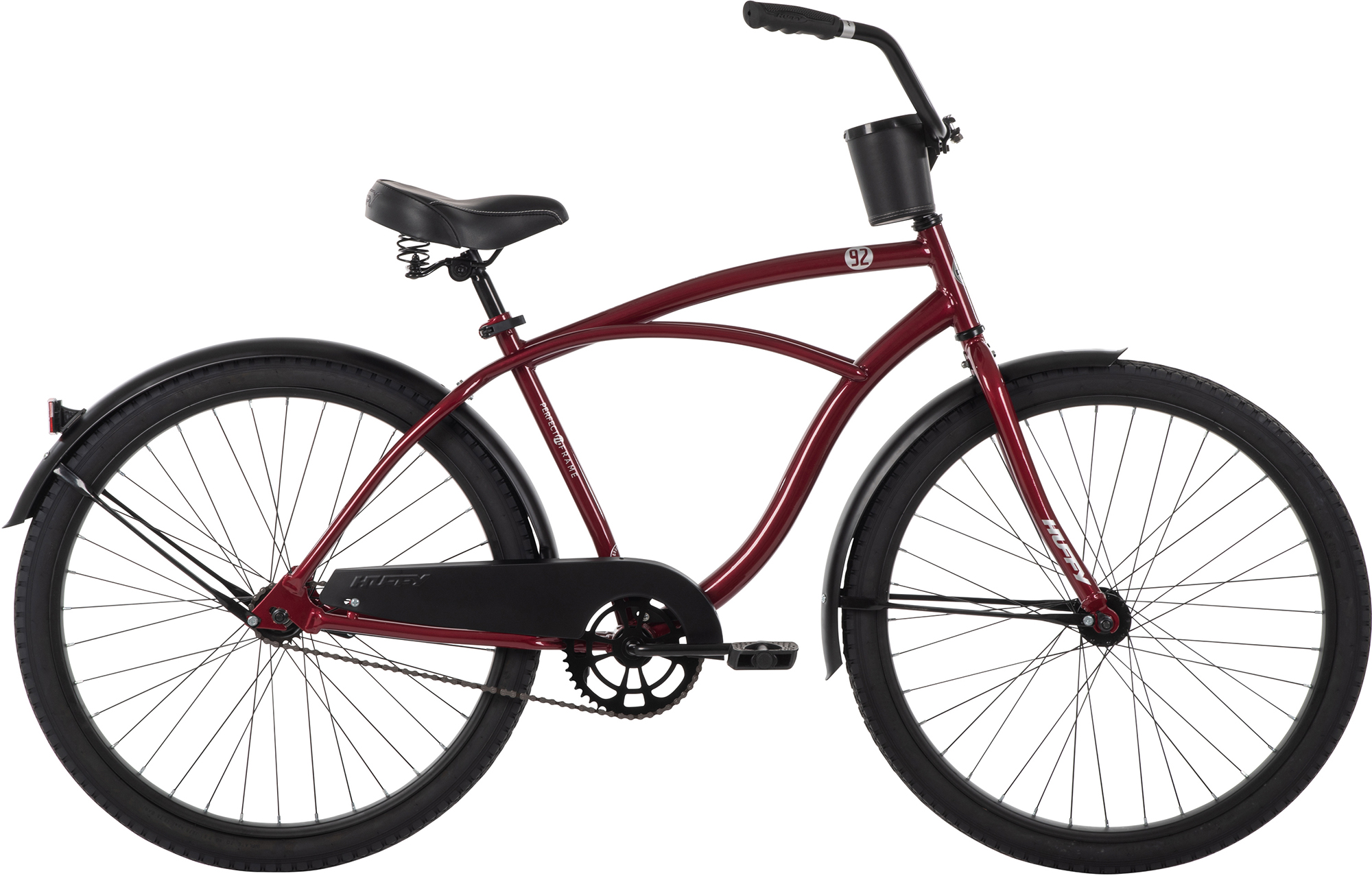 Huffy black cruiser discount bike