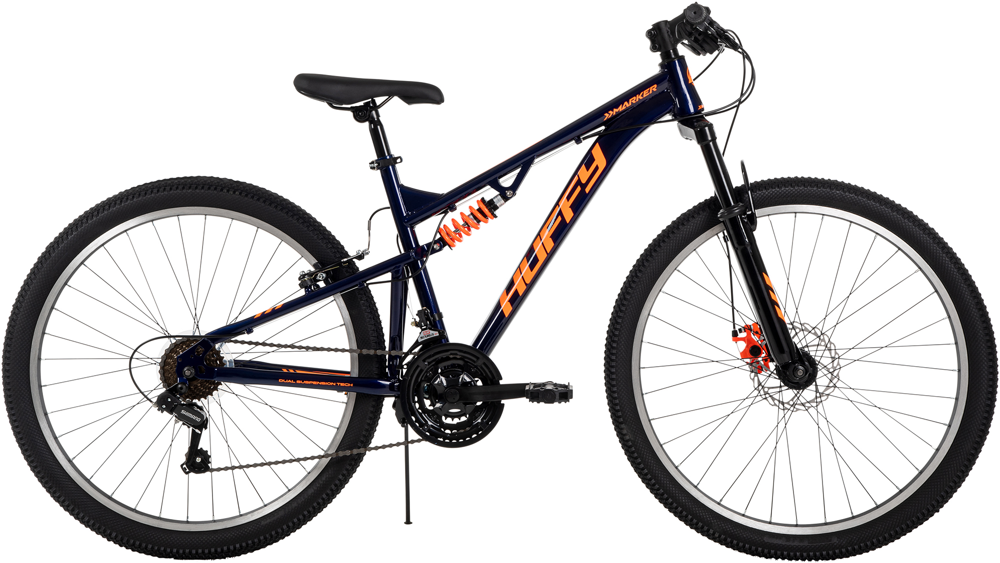 Black orange mountain online bike