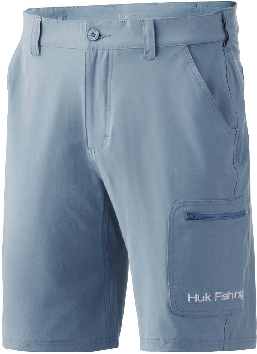 Huk H2000011 Next Level 10.5" SPF 30 Quick Dry Fishing Shorts Dark Blue