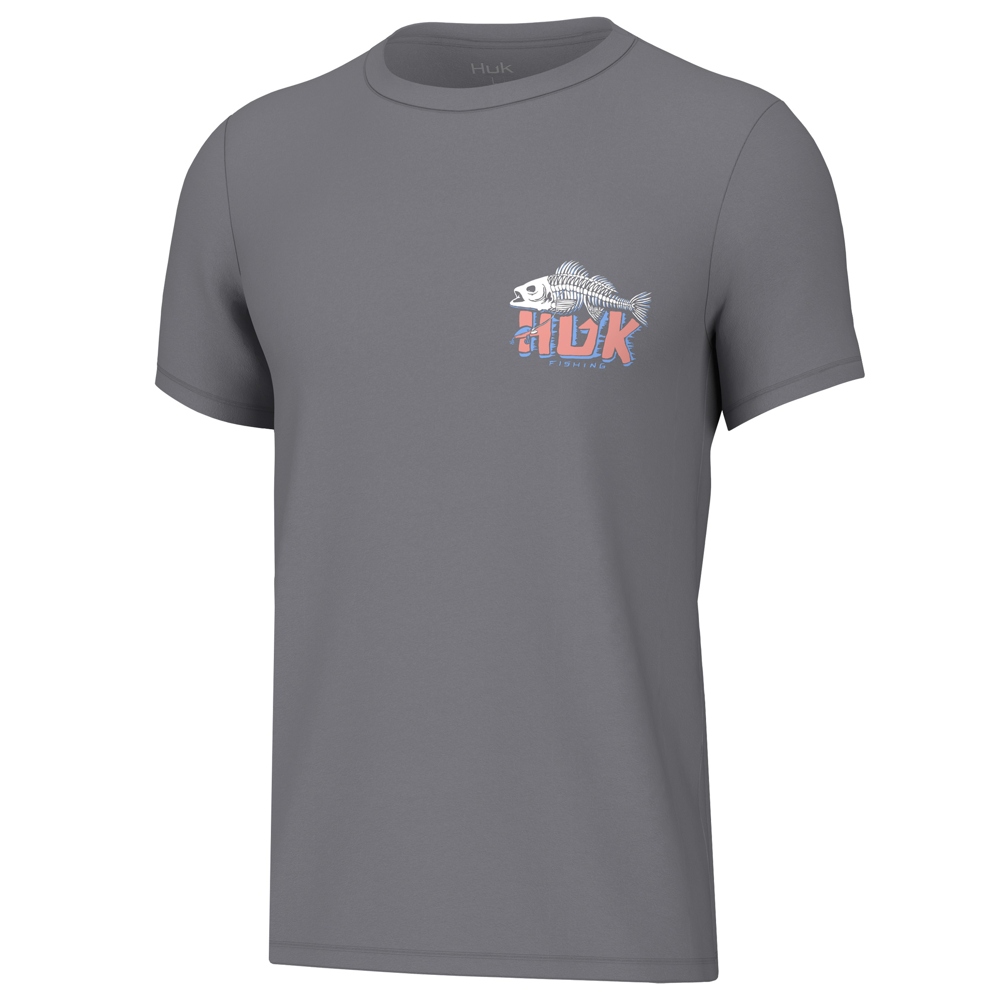 Huk Kids Logo Performance Fishing Hoodie | Black / yxs