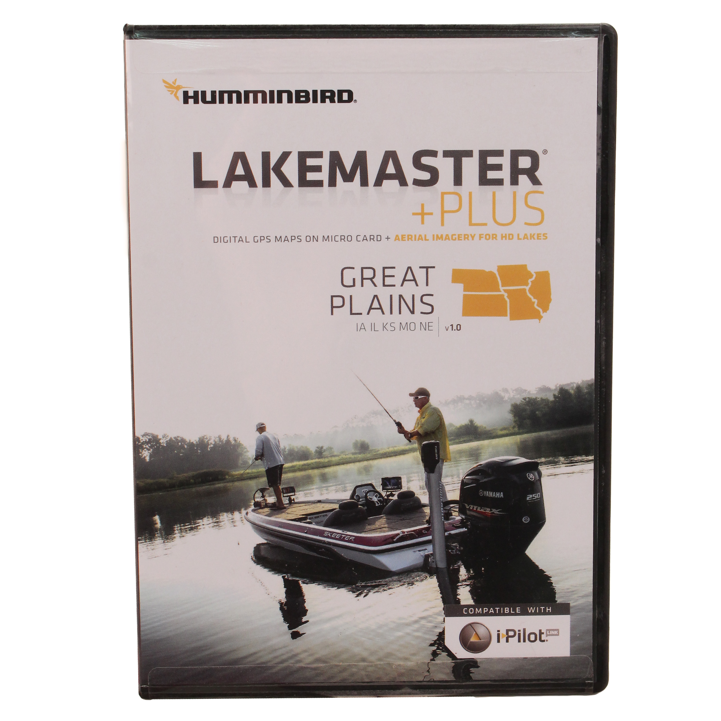 Version 1 w/ Full Lake List Humminbird 600017-4 Lake master Great Plains Plus 