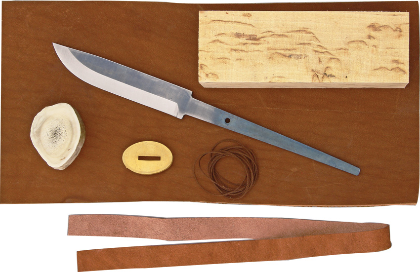 parts of a fixed blade knife