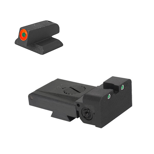 Kensight Springfield Rounded Blade Tritium Rear Sight
