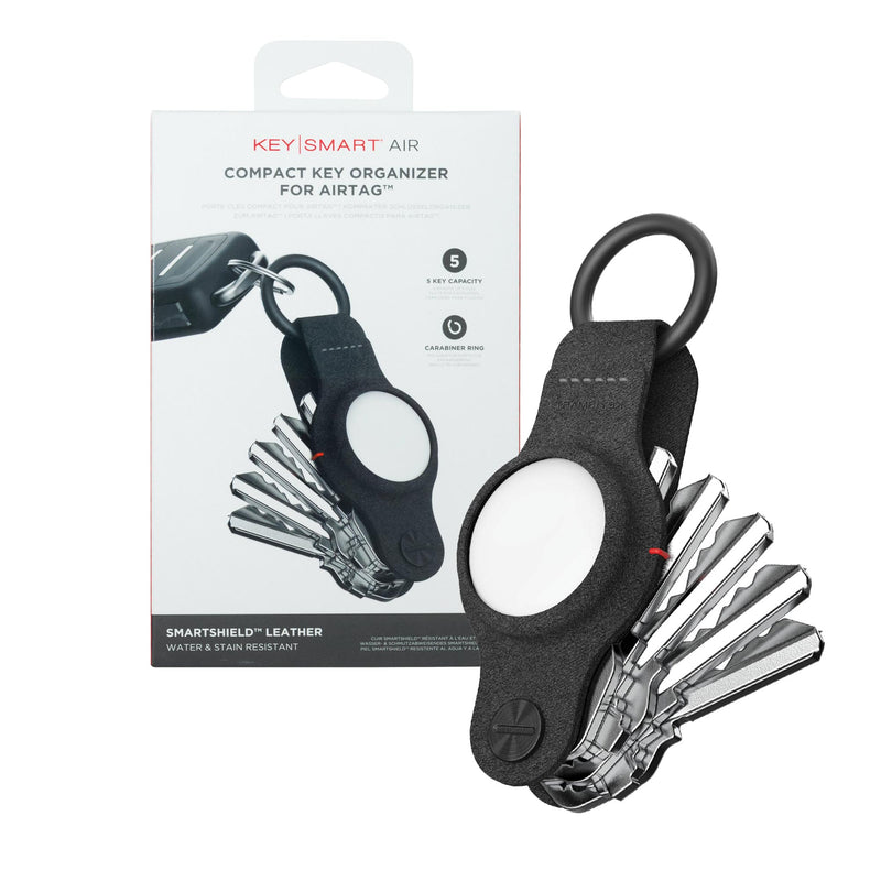 KeySmart Black Compact Key Holder