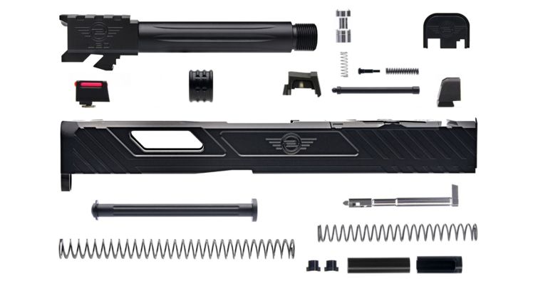 L2D Combat Complete Tyton Upper, Threaded, Glock 19 Gen 3