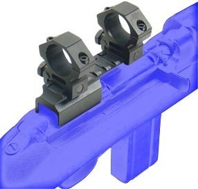 Universal m1 carbine scope mount