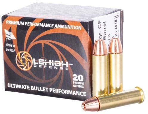 Lehigh Defense .357 Magnum 125 Grain Controlled Fracturing Brass Pistol Ammunition