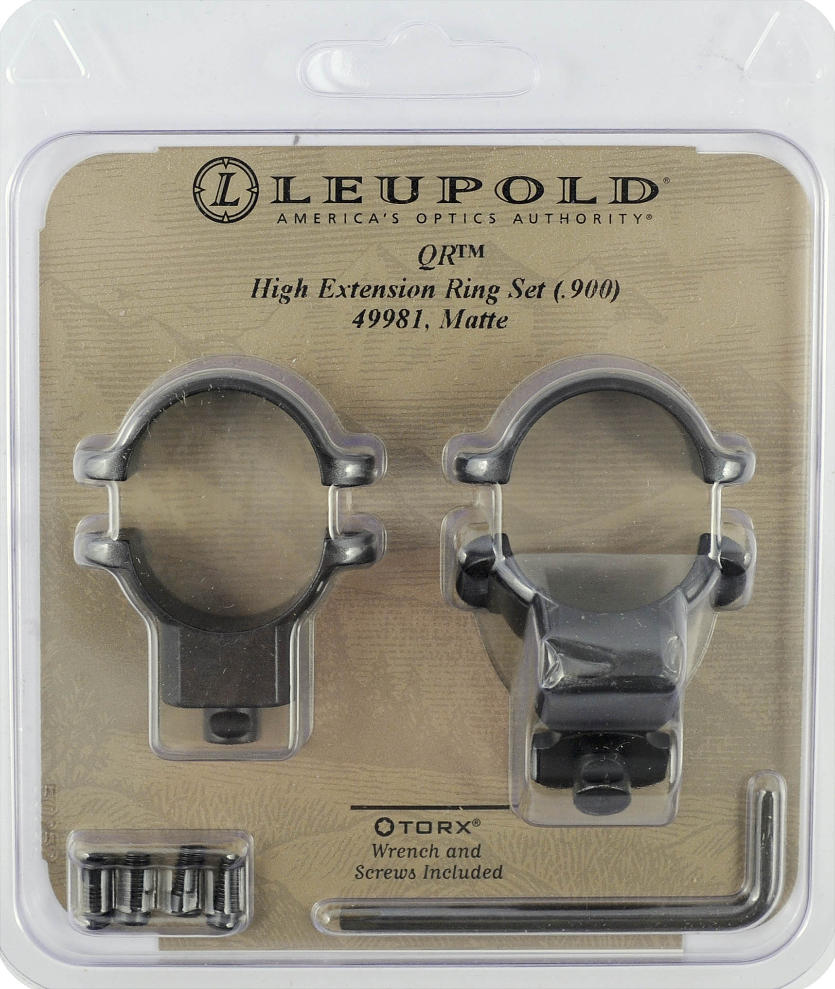 Leupold Quick Release Riflescope Rings 1in Diameter High 49981 for sale online 