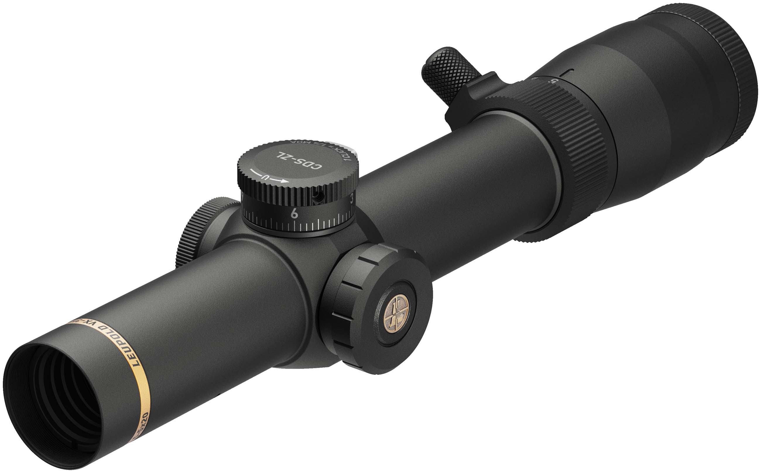 Leupold VX-3HD 1.5-5x20mm Rifle Scope, 30 mm Tube, Second Focal