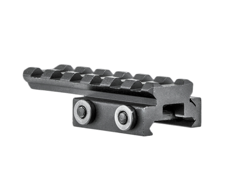 Lion Gears BridgeMount Tactical Picatinny .5 .75 and 1 Risers 1.45 Long with 3 Slots Robust and Light-Weighted Design with Steel-to-Steel Connection 