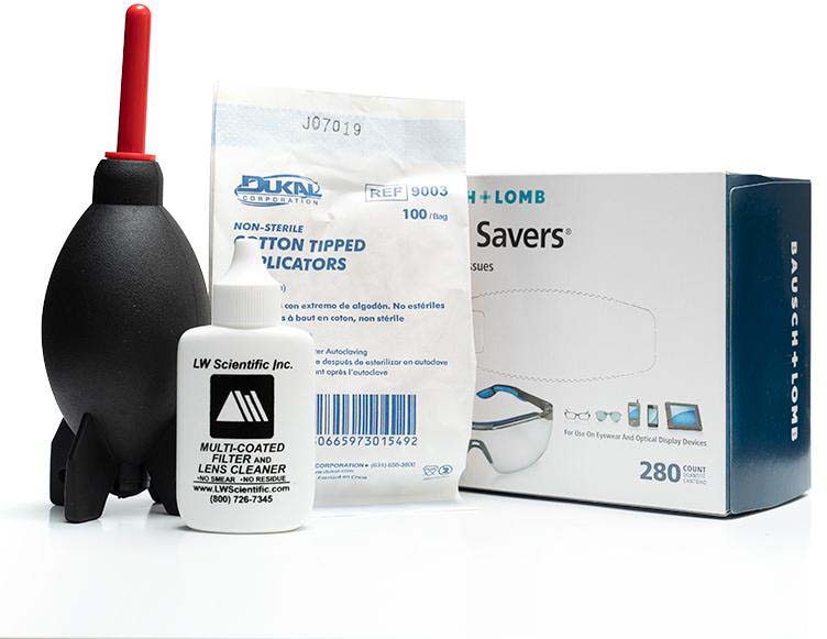 LW Scientific Standard Service Microscope Cleaning Kit 24 Off w