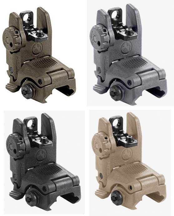 Magpul Industries MBUS Rear Flip-Up Back Up Sight Gen 2