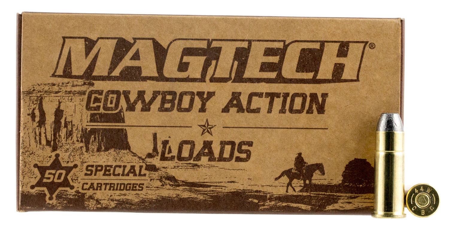 Magtech 44-40 Win 200 Grain Cowboy Action Lead Flat Nose Brass Cased Rifle Ammunition