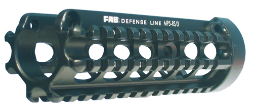 FAB Defense MP5 Aluminum Rail System, Black