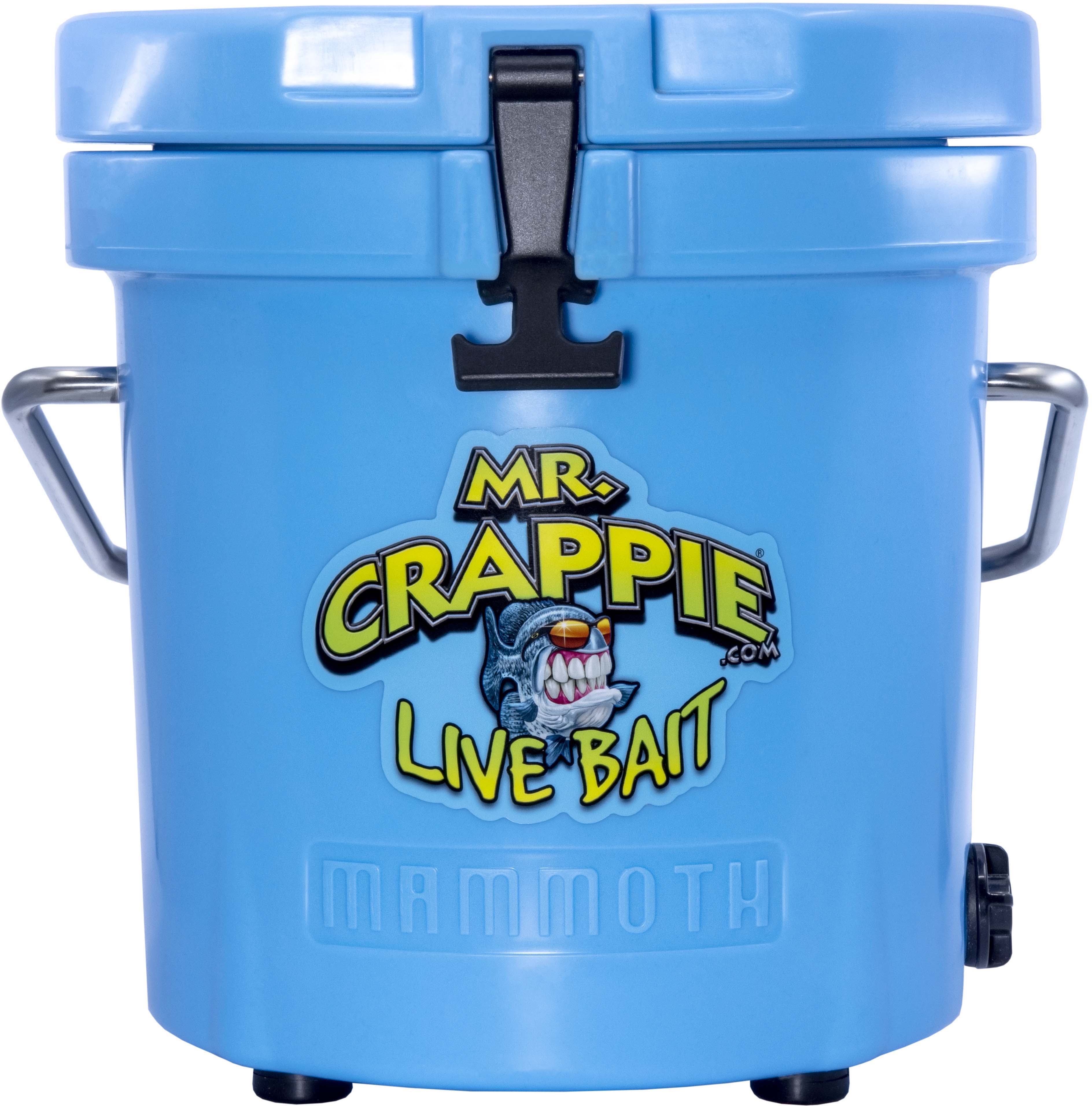 Mammoth Coolers Mr. Crappie Live Bait Buckets