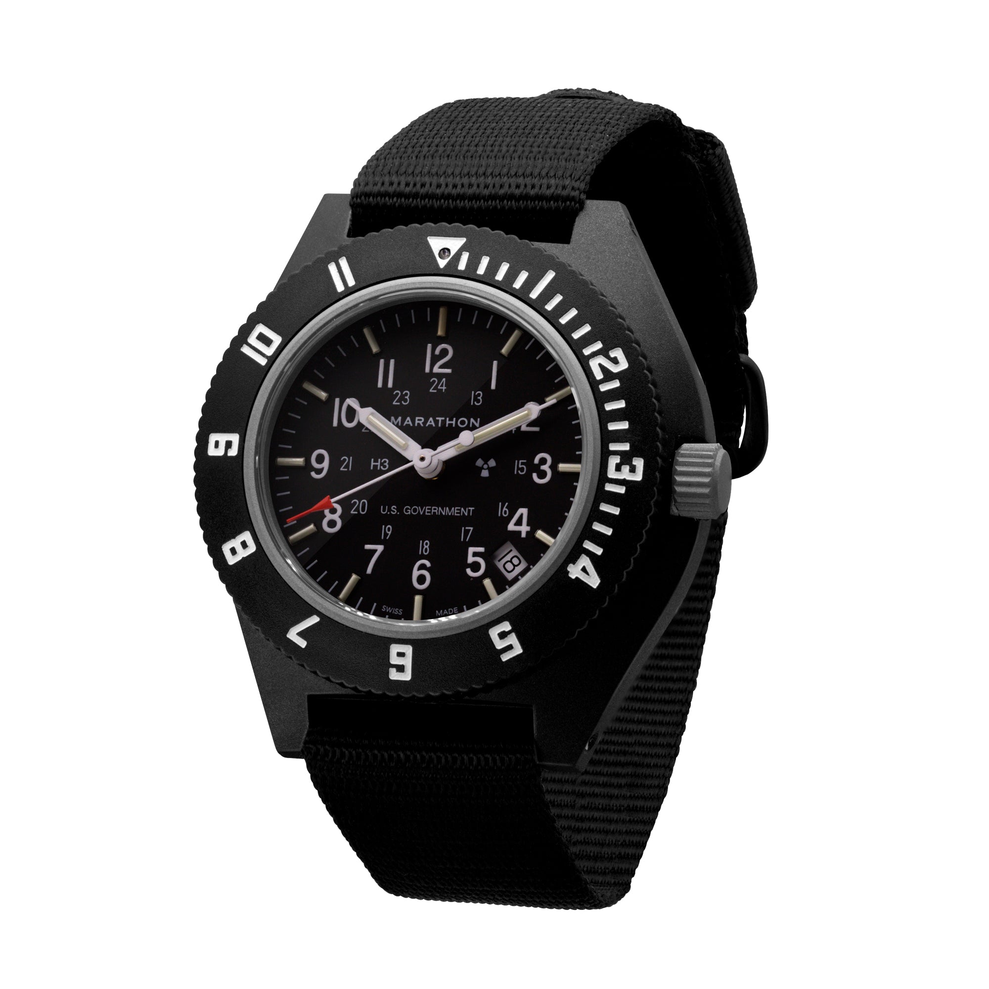Marathon Pilots Navigator Wristwatch w Date and Tritium Up to 10 Off Highly Rated w Free S H