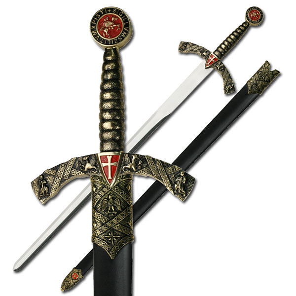 Medieval Knights Templar Sword - Selvi Exports