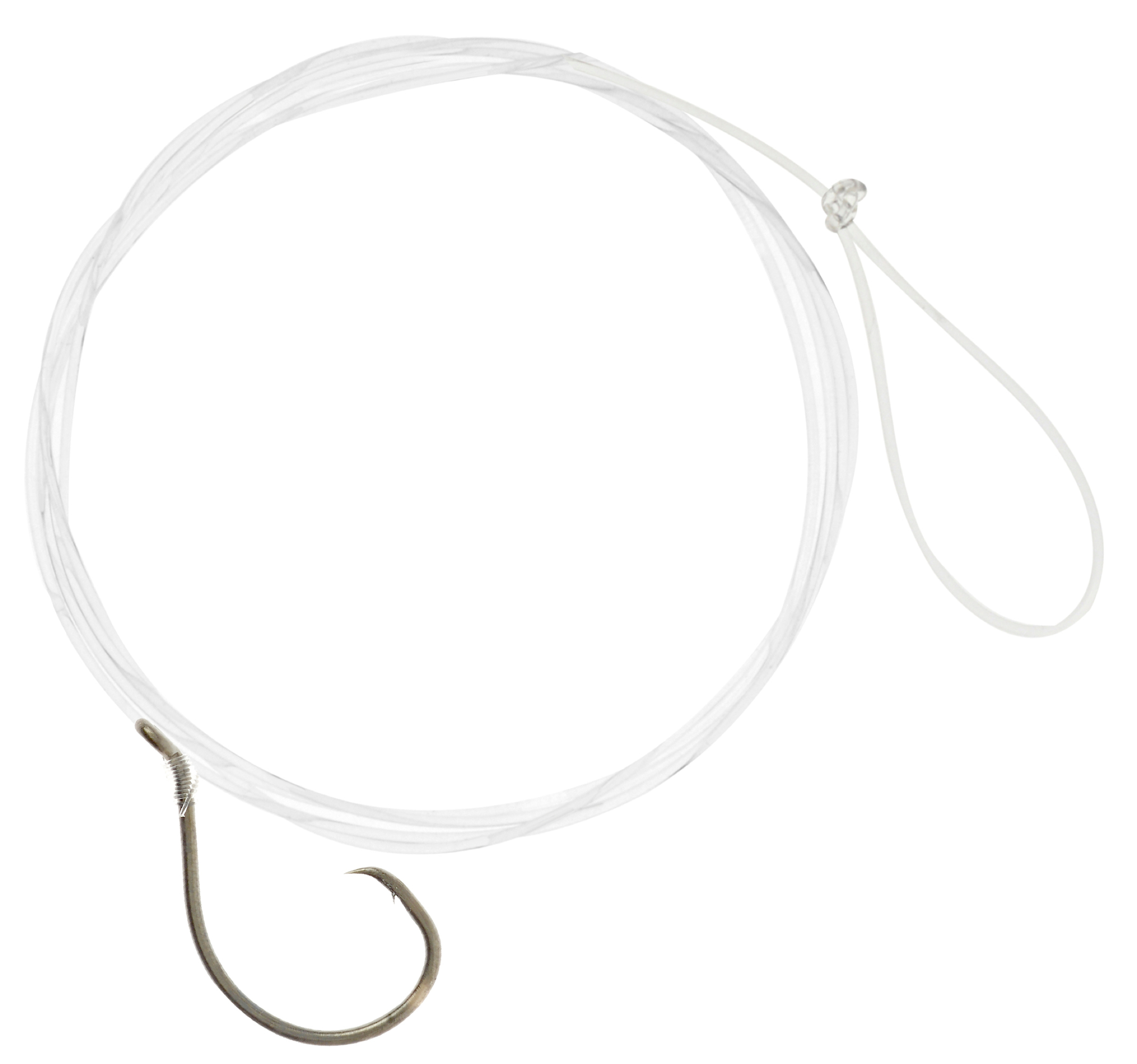 Matzuo 18in Fluorocarbon Circle Snell Hook