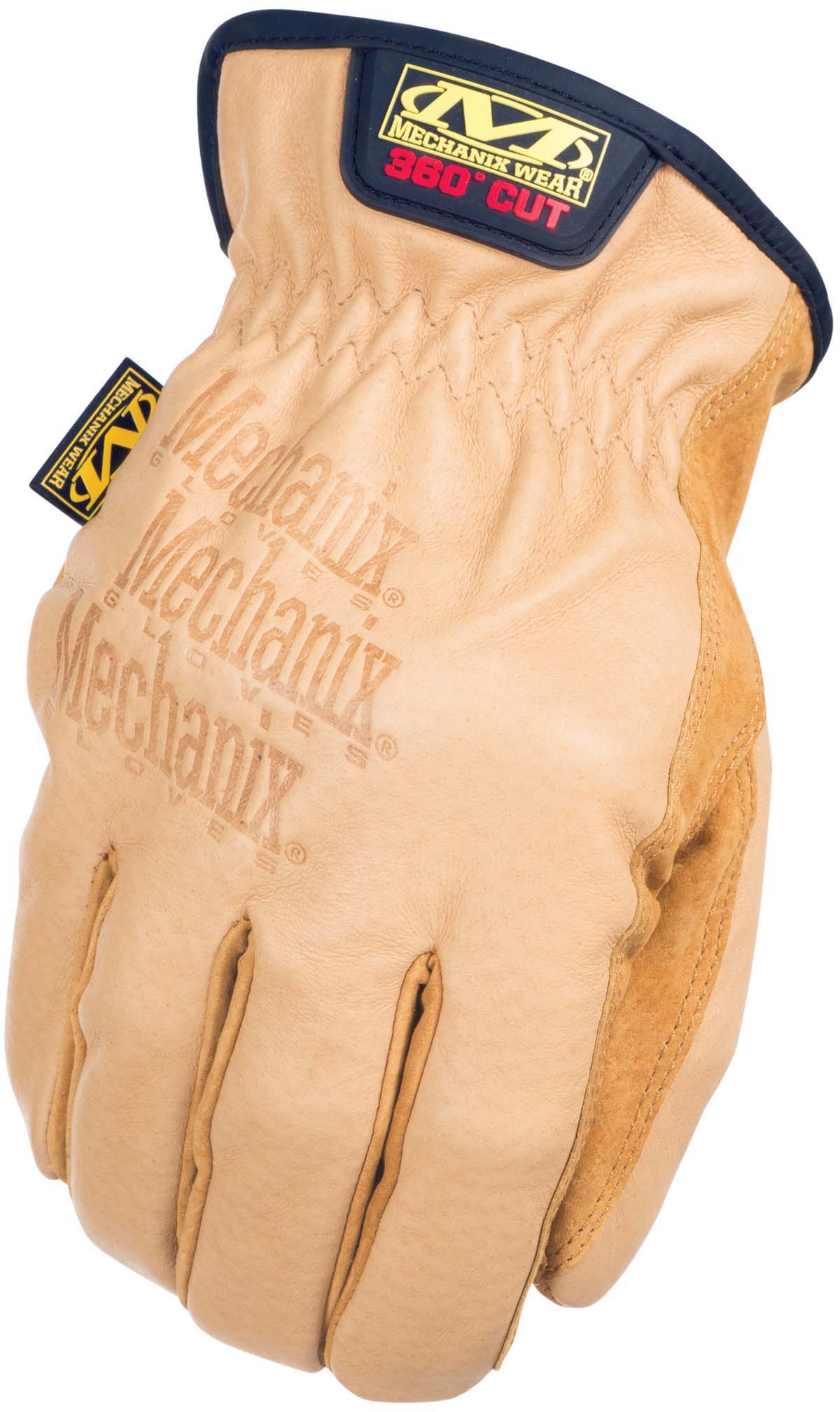 Mechanix Wear Mens Durahide Leather FastFit Leather Multipurpose Gloves, X-Large | 792196