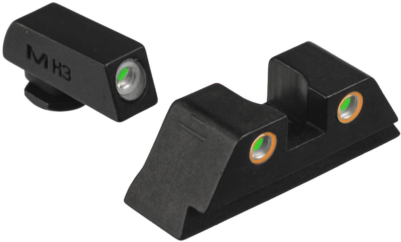Meprolight Tru-Dot Tritium Night Sight Set for Glock 10mm/.45ACP for sale online 