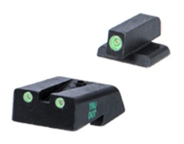 Meprolight USA Tru-Dot Night Sight-TD fixed .45 ACP, 1911 Front and Rear Sight Set