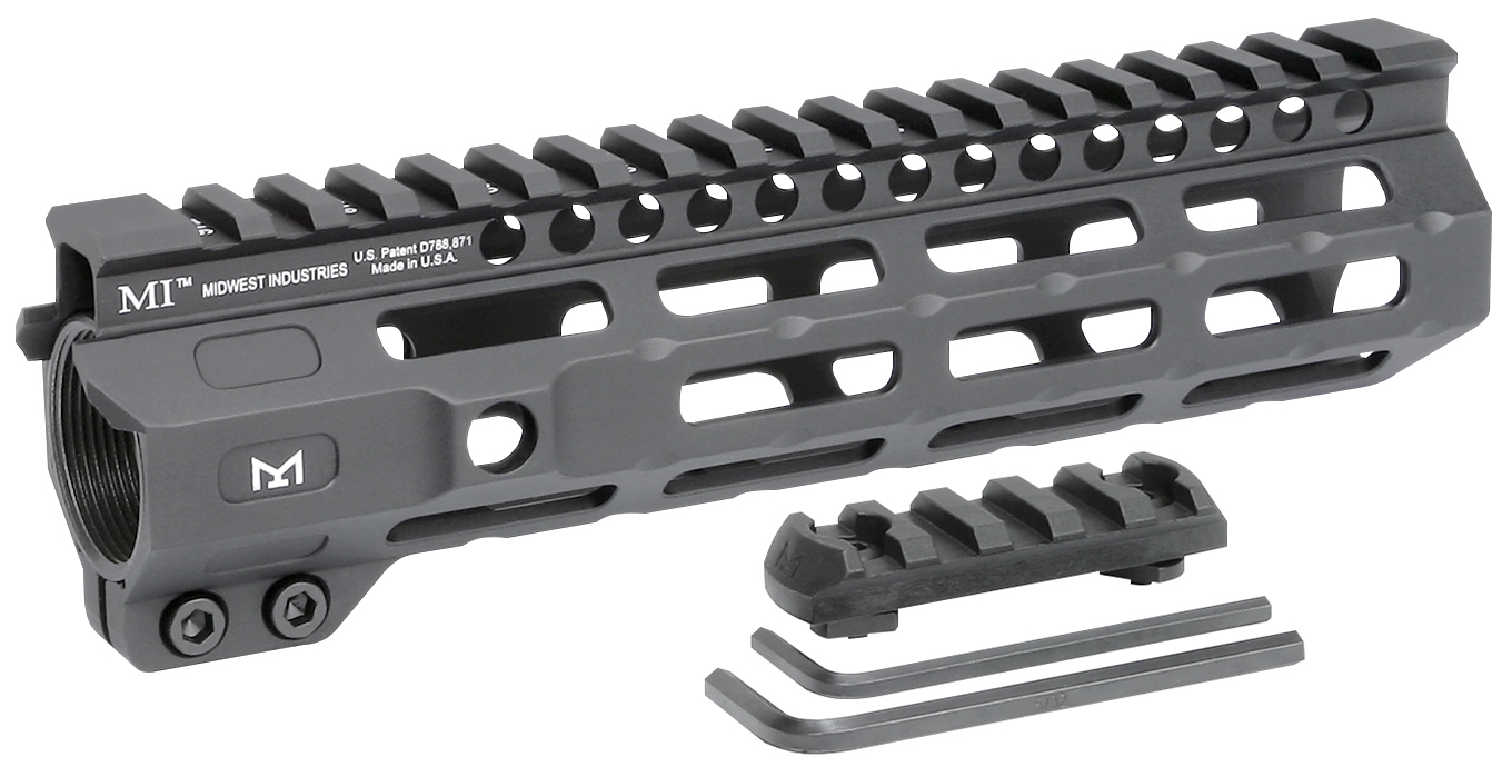 Midwest Industries Combat Rail One Piece Free Float M-LOK