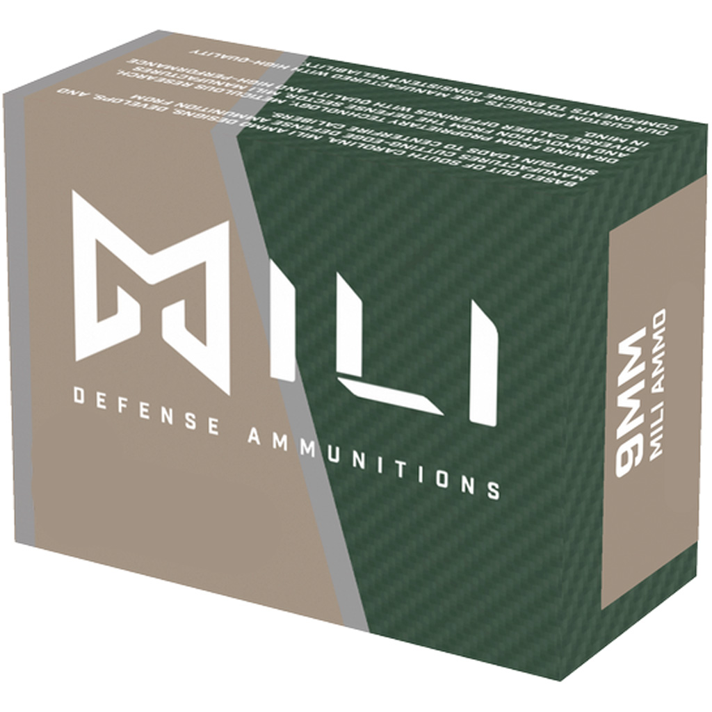 Mili Ammunitions Custom Defense .45 ACP 230 Grain Full Metal Jacket Brass Cased Pistol Ammunition