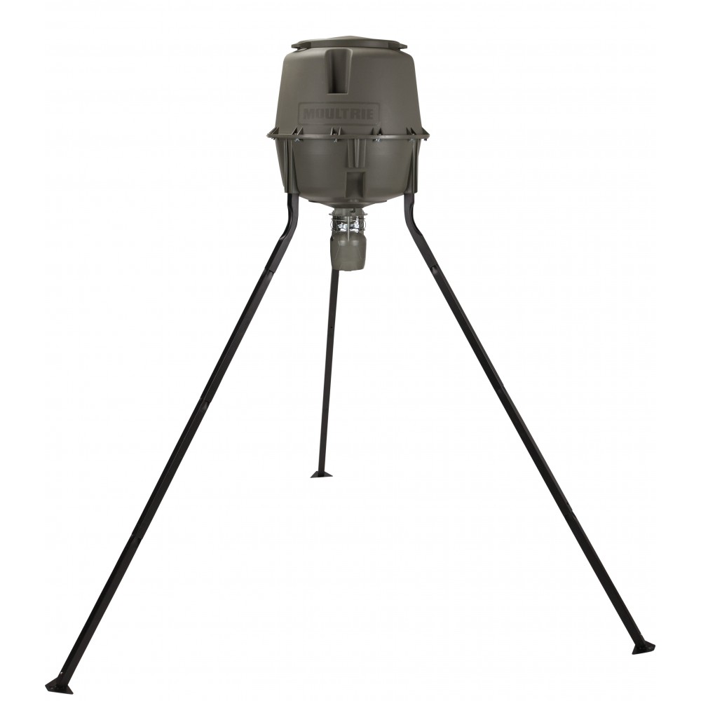 Moultrie 30 Gallon Unlimited Tripod Deer Feeder 16 Off W Free