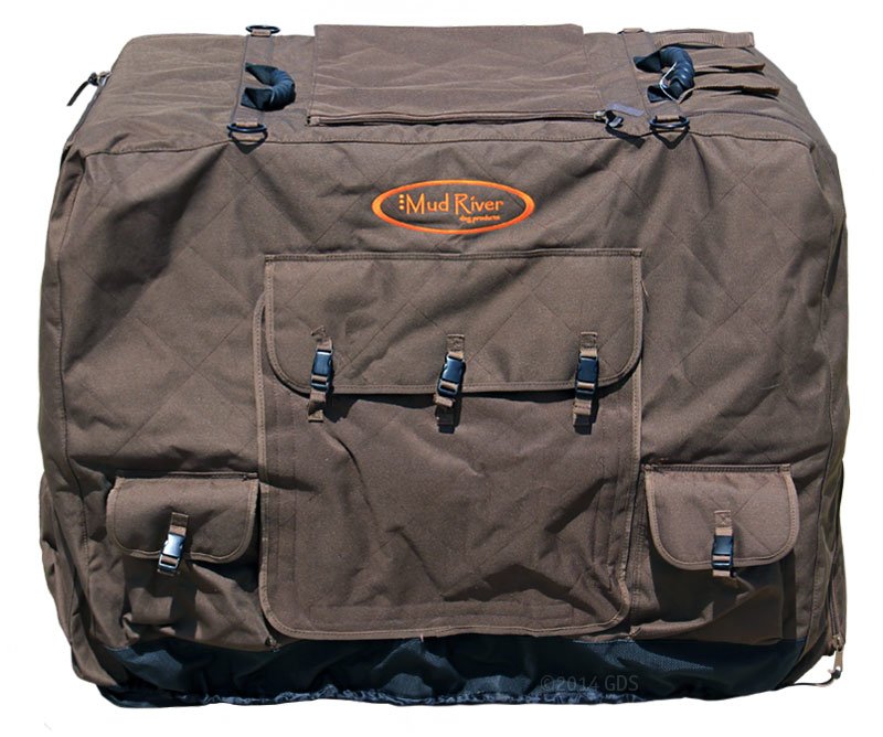 Mud River 18493 Bedford Brown Uninsulated Kennel Cover for sale online 