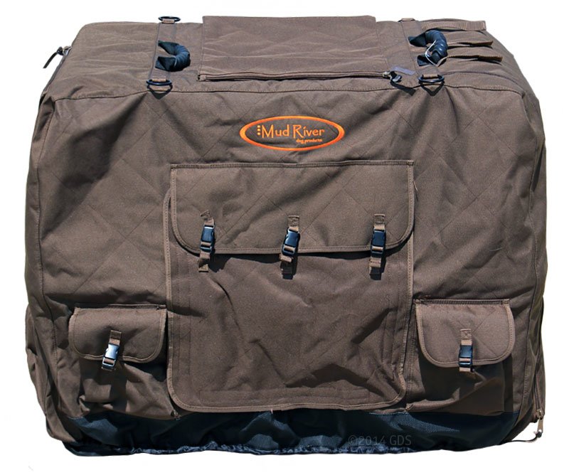 mud river dixie insulated kennel cover