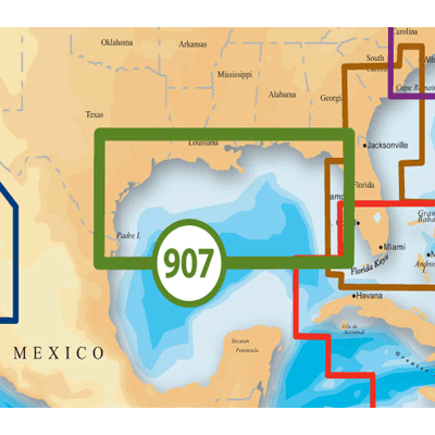 Navionics Platinum+ SD 907 Gulf of Mexico | $9.01 Off w/ Free Shipping and  Handling