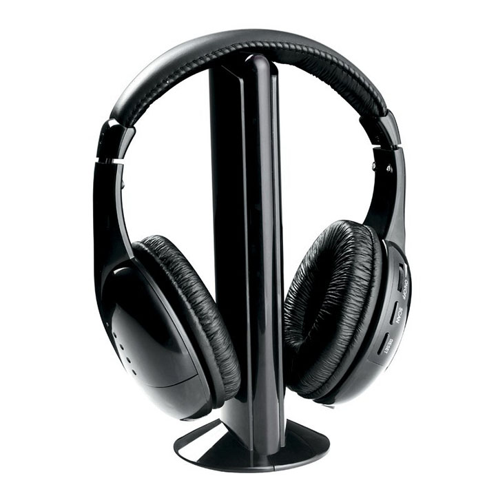 Naxa Professional 5 In 1 Wireless Headphone System Free Shipping