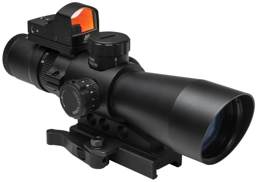 NcSTAR Ultimate Sighting System Gen II 3-9x42mm Rifle Scope w/ 1x Micro Red Dot Sight | Up to 19% Off 4 Star Rating w/ Free Shipping