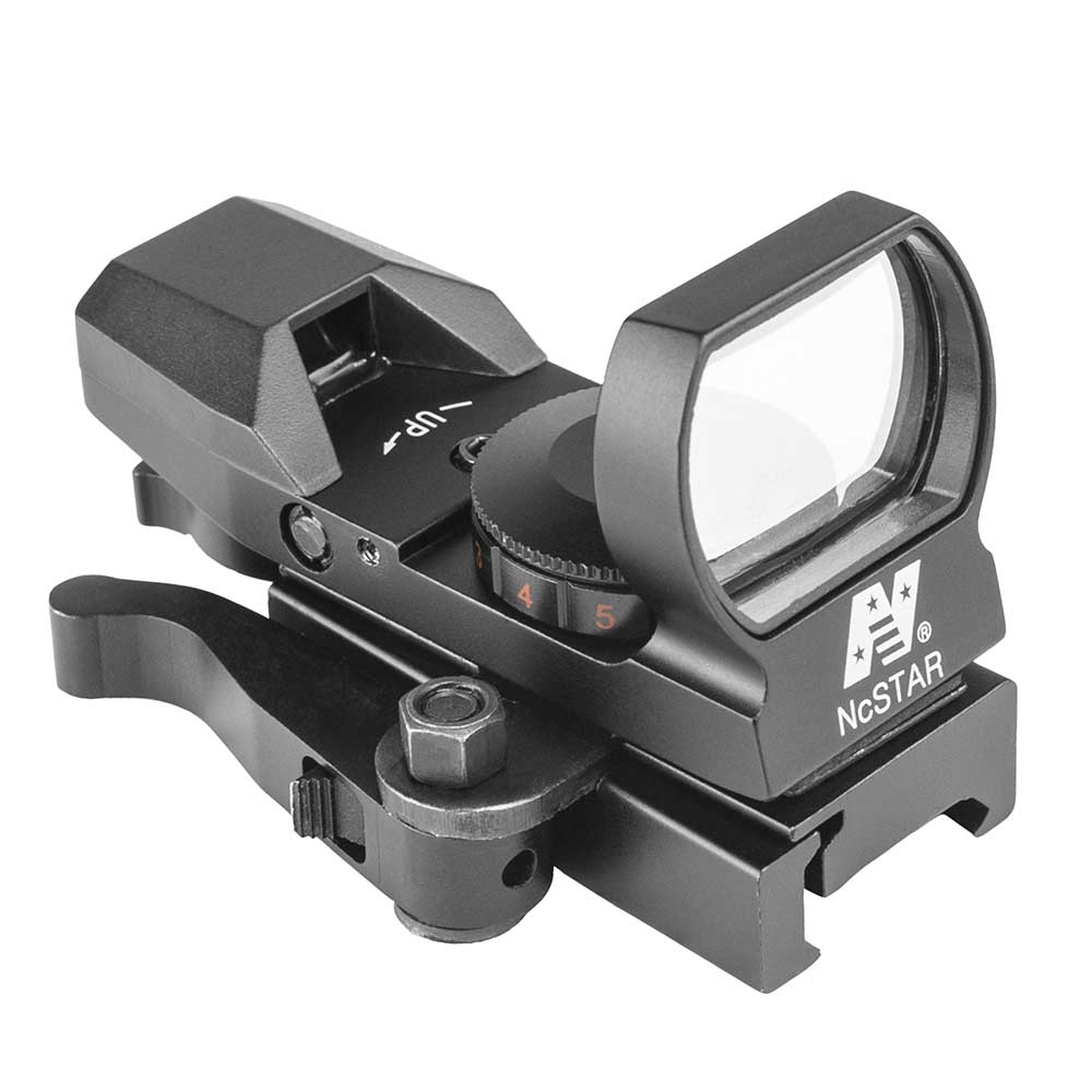 Ncstar Red Green Reflex Sight With 4 Reticles And Qr Mount Black 17 Off Customer Rated W Free Shipping And Handling