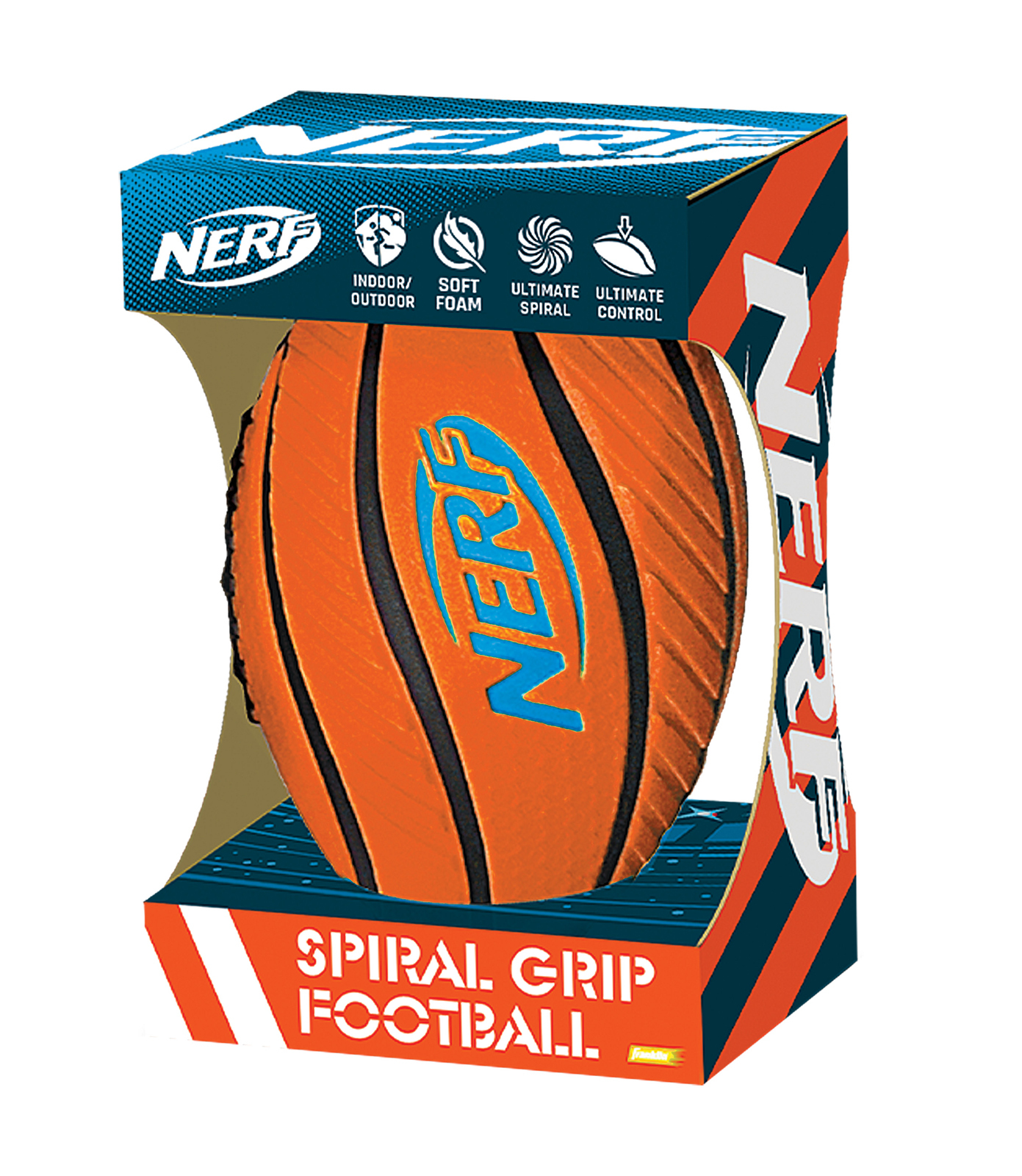 NERF Spiral Grip Mini Foam Football