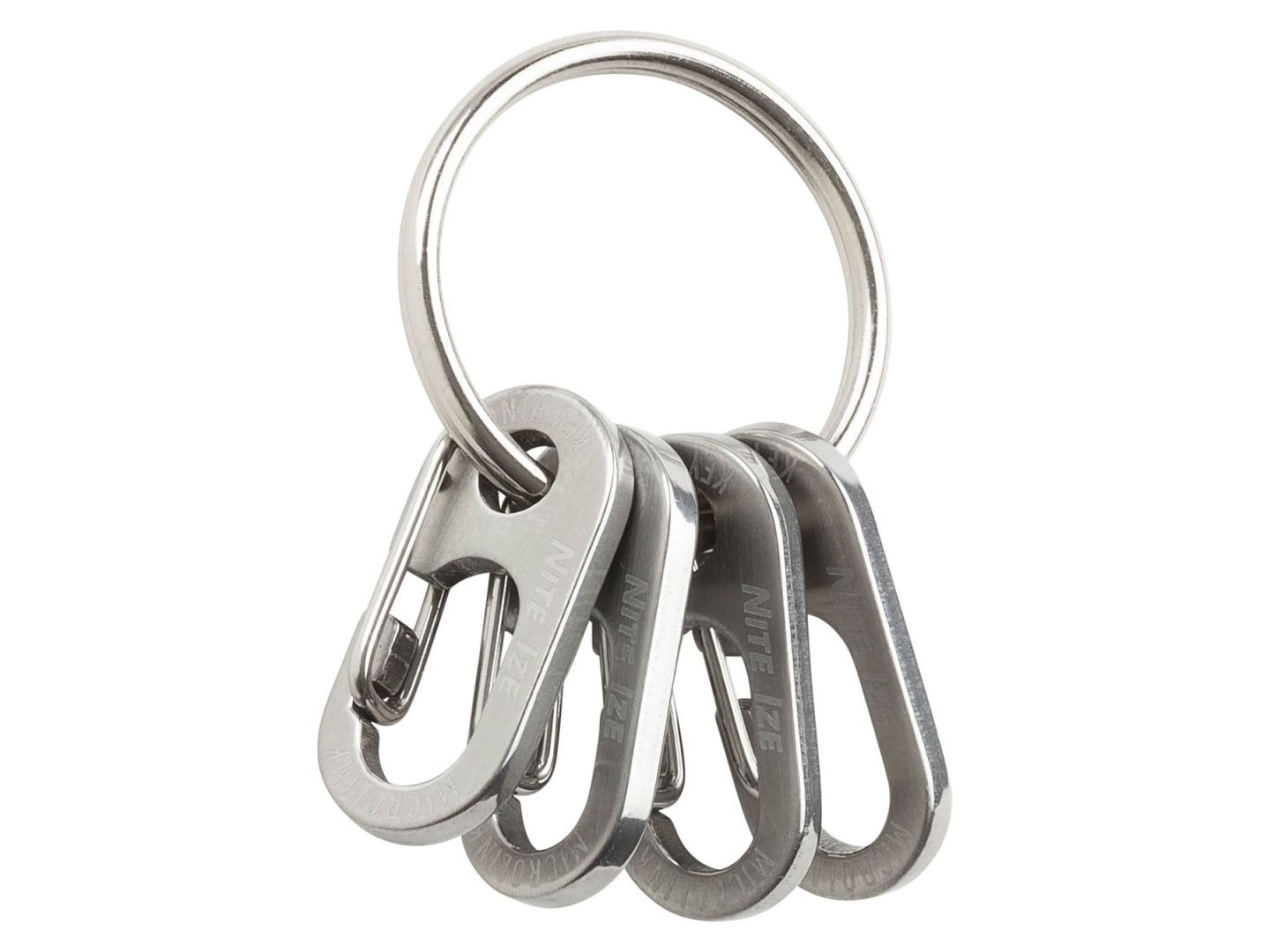Nite Ize SlideLock & Key Ring - Stainless Steel